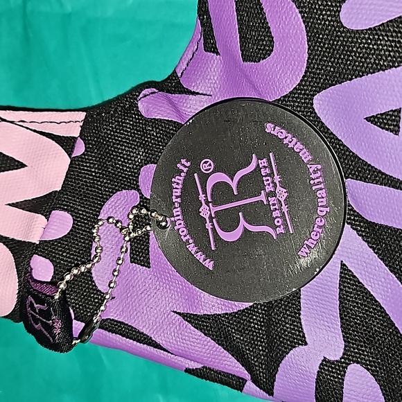 Robin Ruth RR Venezia crossbody canvas tote bag snap top comfort strap VGUC - Picture 2 of 12